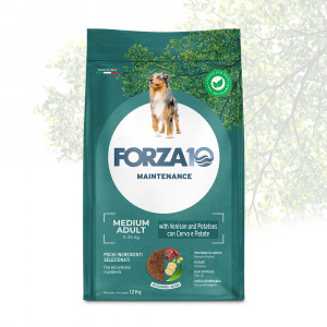Forza10 Medium Adult with Venison & Potato - sausā barība suņiem 2kg
